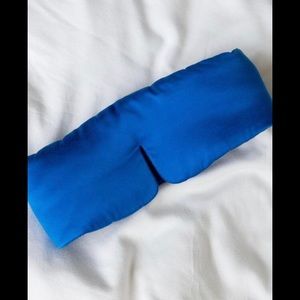 Lunya Washable Silk Sleep Eye Mask EUC blue